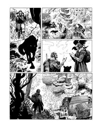 Dimitri Armand - Convoyeur tome 3 planche 37 - Planche originale