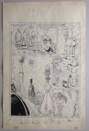 La Planche originale 21 au Format entier de : 32,5 X 50 Cm . La Planche originale 21 au Format entier de : 32,5 X 50 Cm .