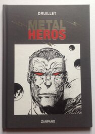 La couverture inédite pour cette édition Zanpano Métal Heros de 2014 , Le titre Metal en Dorure argentée La couverture inédite pour cette édition Zanpano Métal Heros de 2014 , Le titre Metal en Dorure argentée