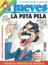 El Jueves n. 922 cover El Jueves n. 922 cover