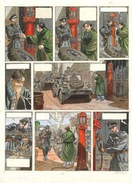 Jean-Pierre Gibrat - Le sursis  Tome1 planche38 - Planche originale