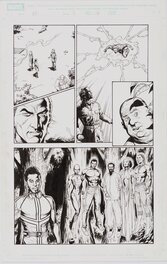 Gary Frank - Squadron Supreme V2 #3 P14 - Planche originale