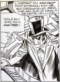 Jean-Yves Mitton - Mikros - Titans no 56 page 40 - planche originale - comic art - c1