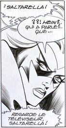 Jean-Yves Mitton - Mikros - Titans no 56 page 40 - planche originale - comic art - d1
