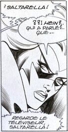 Jean-Yves Mitton - Mikros - Titans no 56 page 40 - planche originale - comic art - d1 Jean-Yves Mitton - Mikros - Titans no 56 page 40 - planche originale - comic art - d1