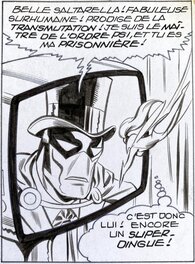 Jean-Yves Mitton - Mikros - Titans no 56 page 40 - planche originale - comic art - e1 Jean-Yves Mitton - Mikros - Titans no 56 page 40 - planche originale - comic art - e1
