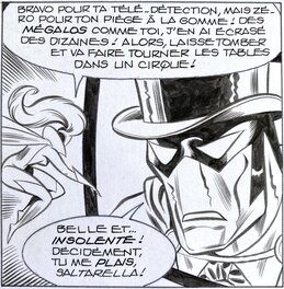 Jean-Yves Mitton - Mikros - Titans no 56 page 40 - planche originale - comic art - f1 Jean-Yves Mitton - Mikros - Titans no 56 page 40 - planche originale - comic art - f1