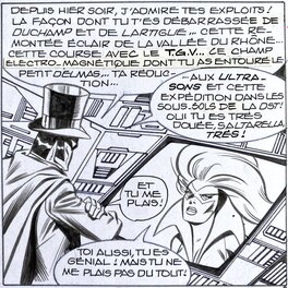 Jean-Yves Mitton - Mikros - Titans no 56 page 40 - planche originale - comic art - g1 Jean-Yves Mitton - Mikros - Titans no 56 page 40 - planche originale - comic art - g1