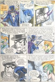 Jean-Yves Mitton - Mikros - Titans no 56 page 40 - planche originale - comic art - j1