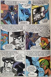 Jean-Yves Mitton - Mikros - Titans no 56 page 40 - planche originale - comic art - k