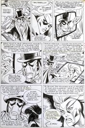 Jean-Yves Mitton - Mikros - Duel sur Paris - Titans no 56 - planche originale n°8 - comic art - Comic Strip