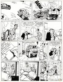 Maurice Tillieux - Gil Jourdan - Le gant à trois doigts - T9 p.14 - Planche originale