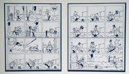 Comic Strip - Achille Talon - "Chapeau? Bah!" - gag en 2 planches