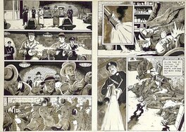 Wayne Vansant - Saint Valentine's Day Massacre (double page) - Le Massacre de la Saint-Valentin - Planche originale