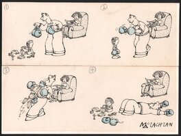 Edward McLachlan - Boxing - Planche originale
