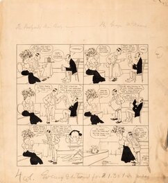George McManus - George McManus, The Newlyweds, 1910 - Comic Strip