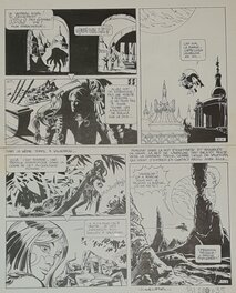 Jean-Claude Mézières - Valerian et Laureline le pays sans étoile - Planche originale