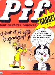 Pif gadget 102 PIONNIERS l'éponge de l'espace