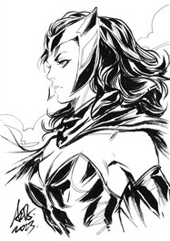 Artgerm - Scarlet Witch - Illustration originale