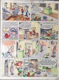 Jacques Devos - Devos Jacques planche originale Genial Olivier - Comic Strip