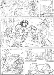 Terry Dodson - Songes - T2 Coraline - Planche originale