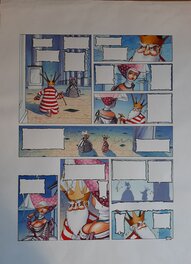 Le petit Roy et la reine aguicheuse Comic Art