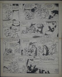 Albert Uderzo - Jehan Pistolet à la rencontre des ours... - Comic Strip