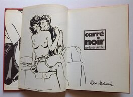 La superb dédicace pleine page !! ...., top et rare La superb dédicace pleine page !! ...., top et rare
