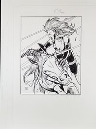 Joe Phillips - Overpower : Shootout (Wynonna Earp) - Original Illustration