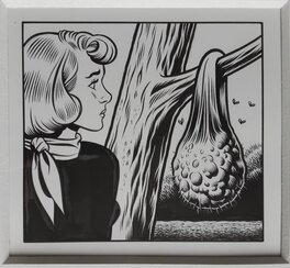 Charles Burns - "Love Nest" - illustration page 42 - Illustration originale