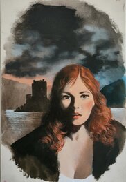 Karel Thole - Original Cover "Constance Heaven - The Fires Of Glenlochy"