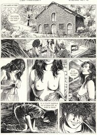 Jean-Claude Servais - La mémoire des arbres - Les seins de café - pl 19 - Planche originale