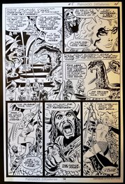 Frank Thorne - Red Sonja #5, p14 - Planche originale