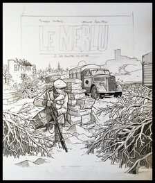 Jérôme Phalippou - Le Merlu tome 2 - Couverture originale