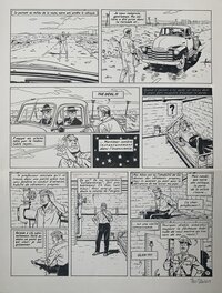 Ted Benoit - Blake et Mortimer - L’Etrange Rendez-Vous - Planche originale