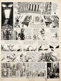 Philippe Druillet - Lone Sloane Druillet - Planche originale