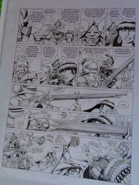 Jean-Yves Mitton - Quetzalcoatl t6p25 La noche triste - Comic Strip