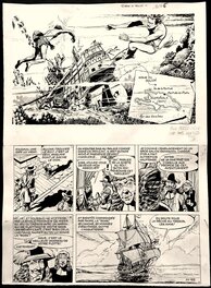 Eddy Paape - Oncle Paul - Pécheurs de Trésors - pl.1 - Planche originale