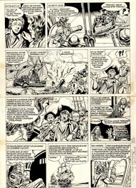 Eddy Paape - Oncle Paul - Pécheurs de Trésors - pl. 3 - Planche originale