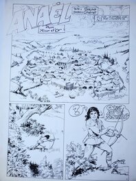 André Chéret - ANAËL AUX YEUX D'OR - Comic Strip