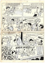 Jamic - Histoire de Noël - Planche originale