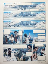 Jean-Baptiste Andréae - TERRE MECANIQUE T2 ANTARTICA    couleur directe - Comic Strip