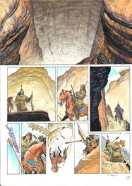 Planche originale - Enrique Breccia - Tex Willer "Snakeman" page 19, 2021