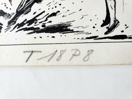 Écrit au bas de la planche Écrit au bas de la planche