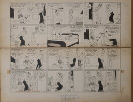 Chic Young - Blondie - Sunday page du 22/01/1939 - Planche originale