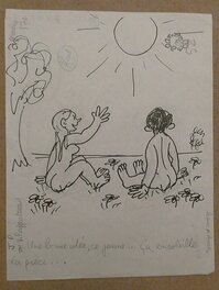 Jean Effel - Enfin du soleil sur la France... - Comic Strip