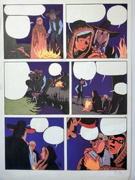 Pierre Bailly - LA MARE AU DIABLE    couleur directe - Comic Strip