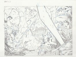 unknown - Storyboard for Spawn: Armageddon - Illustration originale