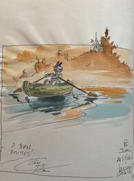Laurent Cagniat, illustration originale, "rame joli animal, rame !", "Pitchi Poï".