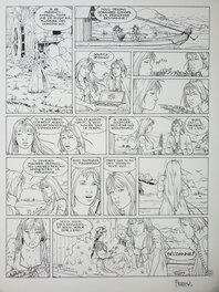 Ferry - LES CHRONIQUES DE PANCHRYSIA T1 L'ENVOL - Planche originale